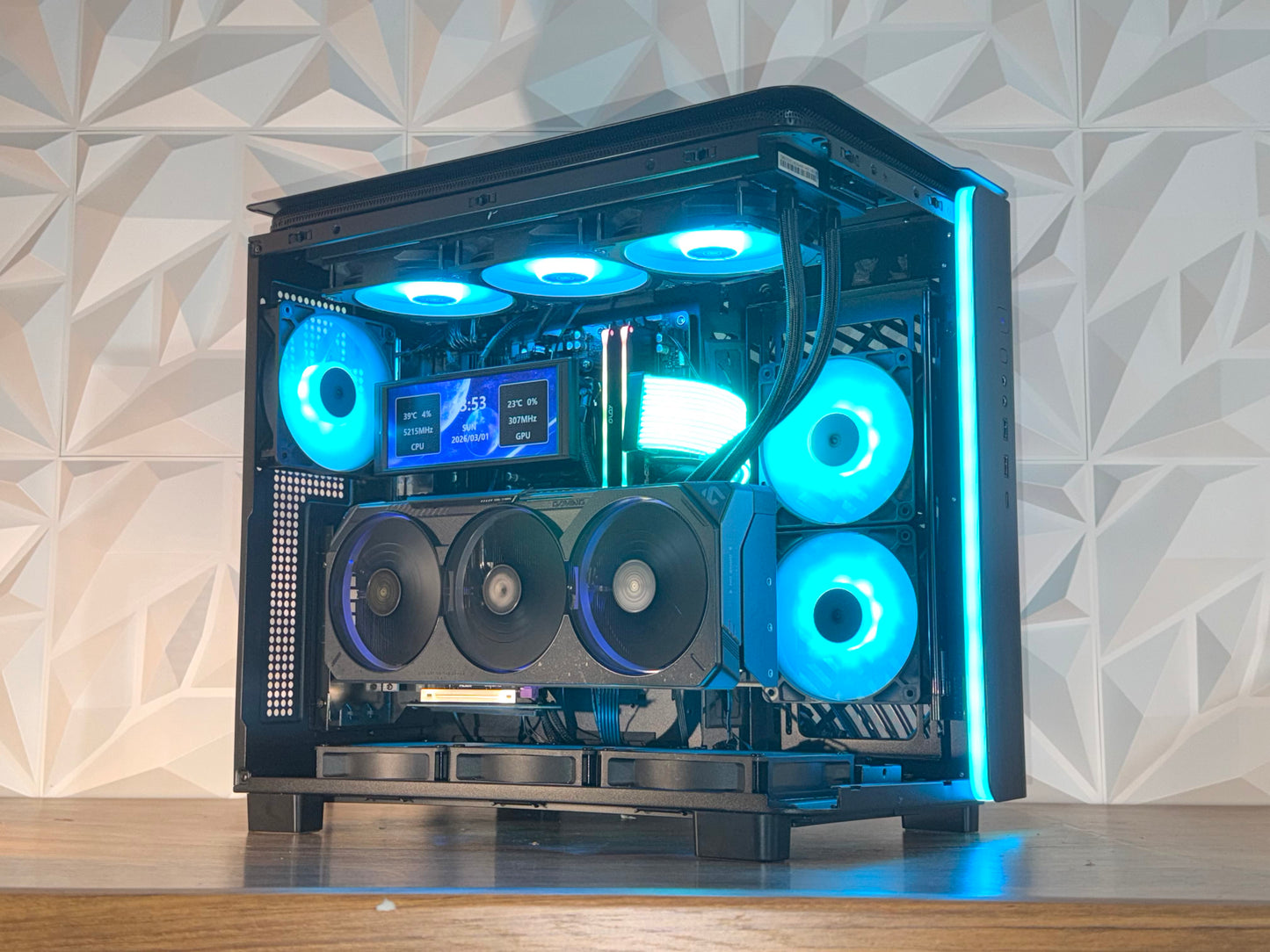 ⚡ RTX 5070 TI | 9800x3d | 32gb DDR5 | 2tb NVMe SSD | Windows 11 | "Phantom Nebula 95"