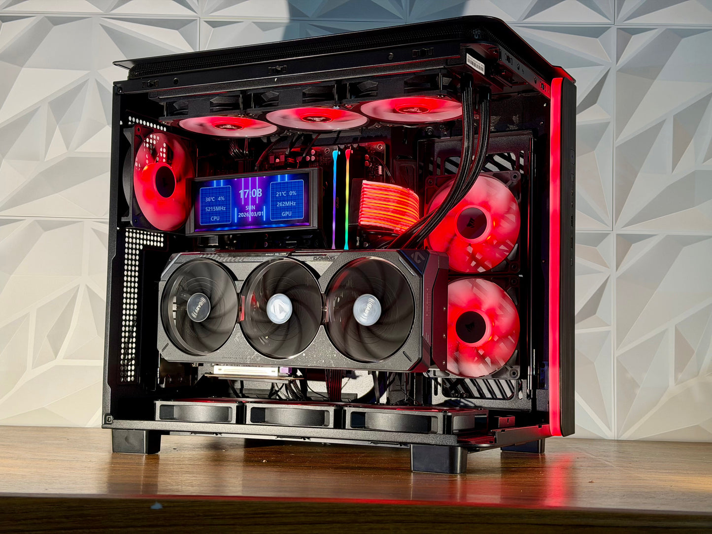 ⚡ RTX 5070 TI | 9800x3d | 32gb DDR5 | 2tb NVMe SSD | Windows 11 | "Phantom Nebula 95"
