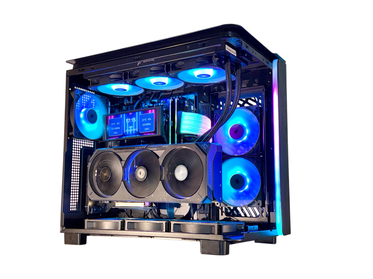 ⚡ RTX 5070 TI | 9800x3d | 32gb DDR5 | 2tb NVMe SSD | Windows 11 | "Phantom Nebula 95"