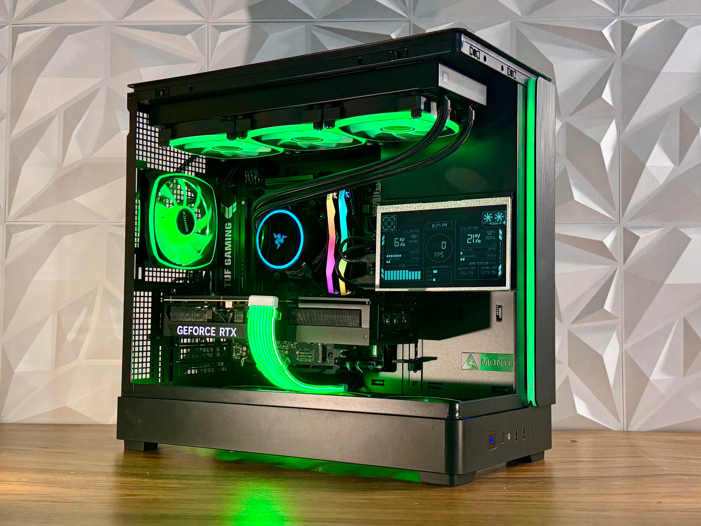👑 “ROYAL TITAN” —  RTX 4080 | Ryzen 9800x3d| 32GB RGB | 2TB NVMe | LCD Display | Windows 11 Pro 🔥👑