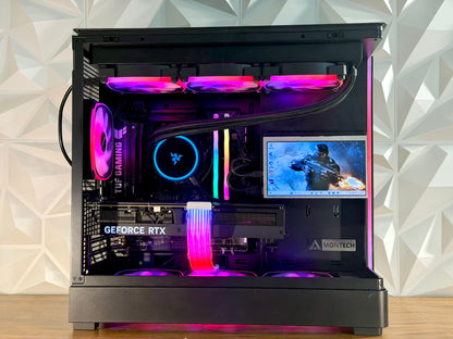 👑 “ROYAL TITAN” —  RTX 4080 | Ryzen 9800x3d| 32GB RGB | 2TB NVMe | LCD Display | Windows 11 Pro 🔥👑