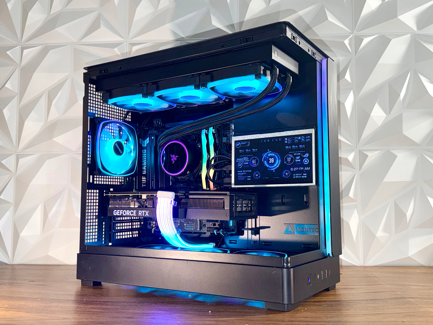 👑 “ROYAL TITAN” —  RTX 4080 | Ryzen 9800x3d| 32GB RGB | 2TB NVMe | LCD Display | Windows 11 Pro 🔥👑