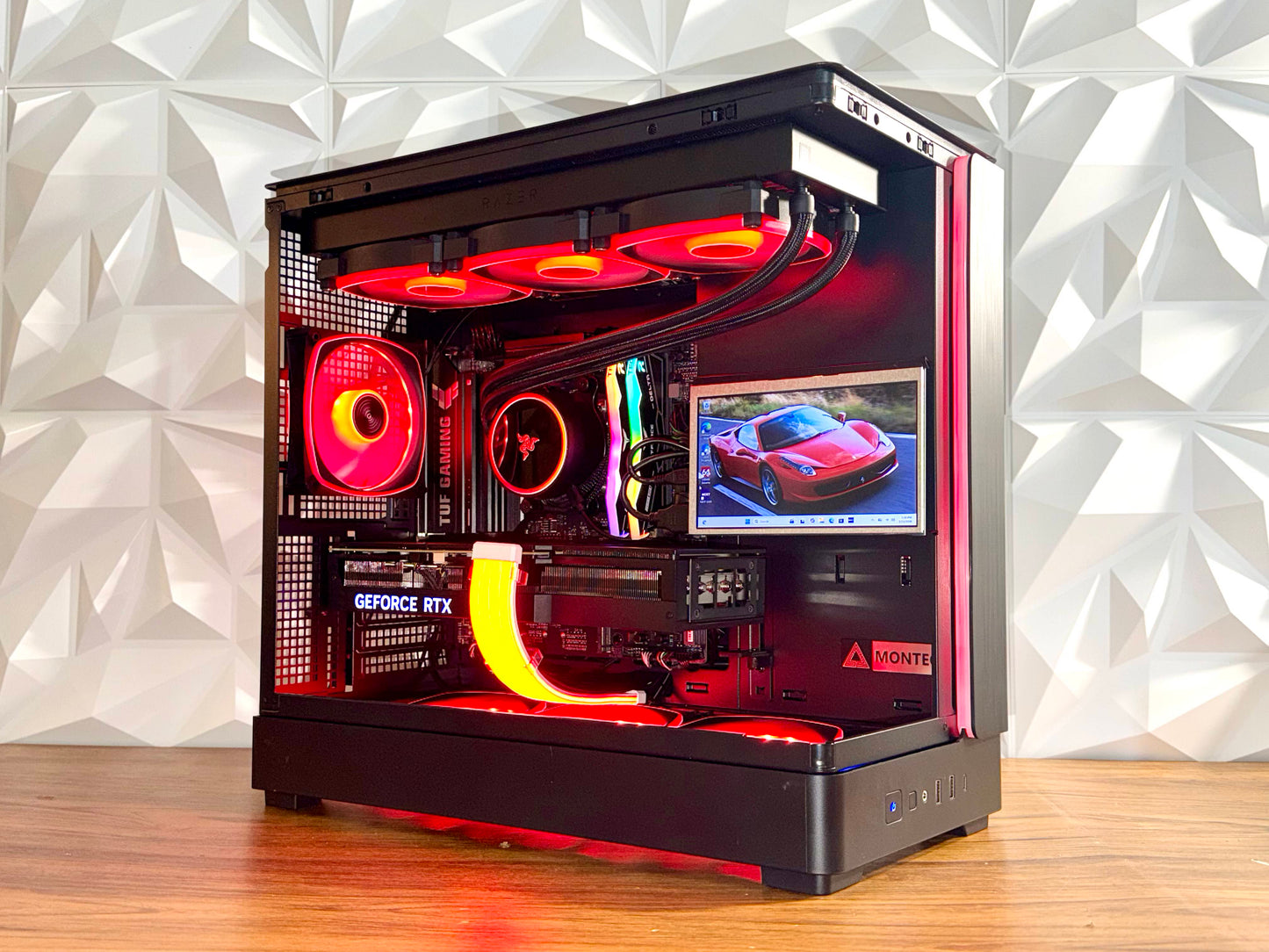 👑 “ROYAL TITAN” —  RTX 4080 | Ryzen 9800x3d| 32GB RGB | 2TB NVMe | LCD Display | Windows 11 Pro 🔥👑