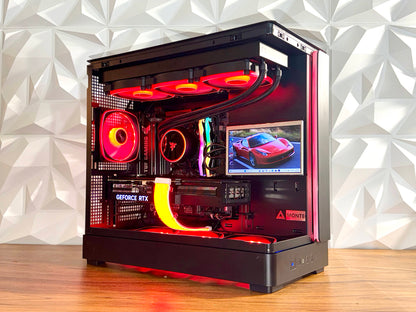 👑 “ROYAL TITAN” —  RTX 4080 | Ryzen 9800x3d| 32GB RGB | 2TB NVMe | LCD Display | Windows 11 Pro 🔥👑