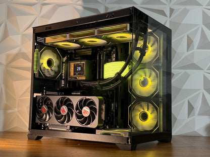 🔥Fireflare Phantom - Ryzen 9 7900X + RX 9070 XT | 32GB DDR5 | 1TB NVMe | LCD AIO | Windows 11 Pro 🔥