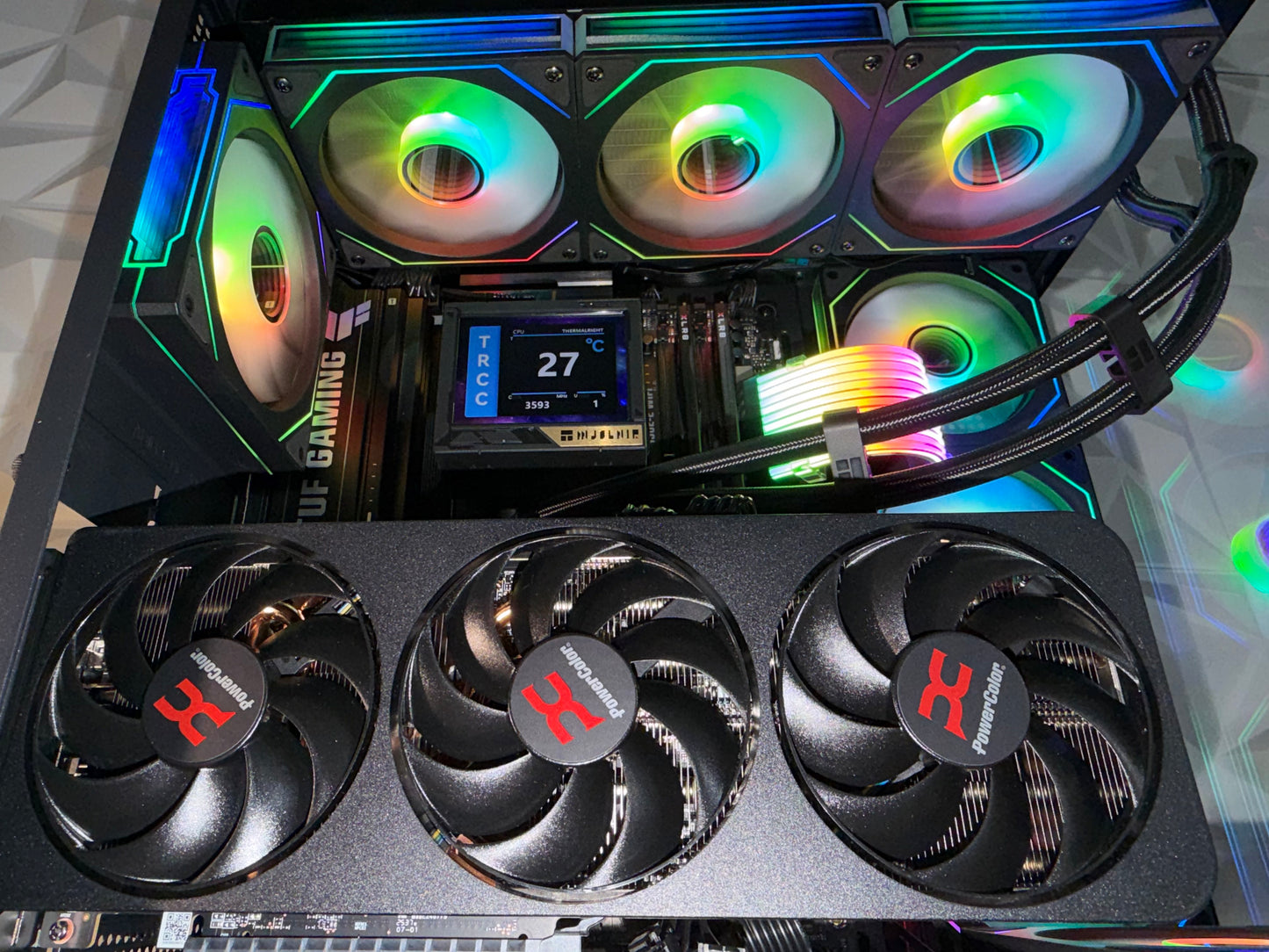 🔥Fireflare Phantom - Ryzen 9 7900X + RX 9070 XT | 32GB DDR5 | 1TB NVMe | LCD AIO | Windows 11 Pro 🔥