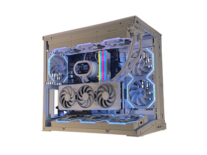 🌌⚡ “GALAXY STRATA” | RTX 5070 + i5-14600K | 32GB RGB | 2TB NVMe | LCD AIO | Windows 11 Pro ⚡🌌
