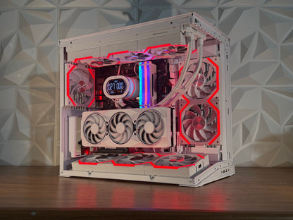 🌌⚡ “GALAXY STRATA” | RTX 5070 + i5-14600K | 32GB RGB | 2TB NVMe | LCD AIO | Windows 11 Pro ⚡🌌