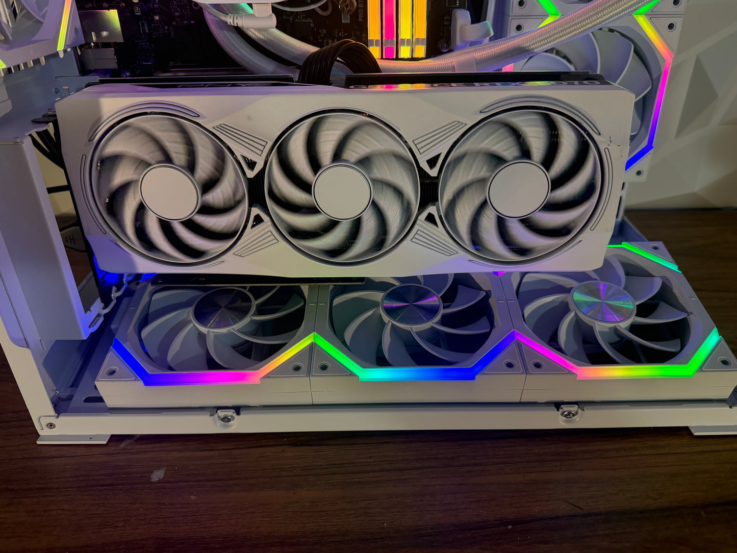 🌌⚡ “GALAXY STRATA” | RTX 5070 + i5-14600K | 32GB RGB | 2TB NVMe | LCD AIO | Windows 11 Pro ⚡🌌