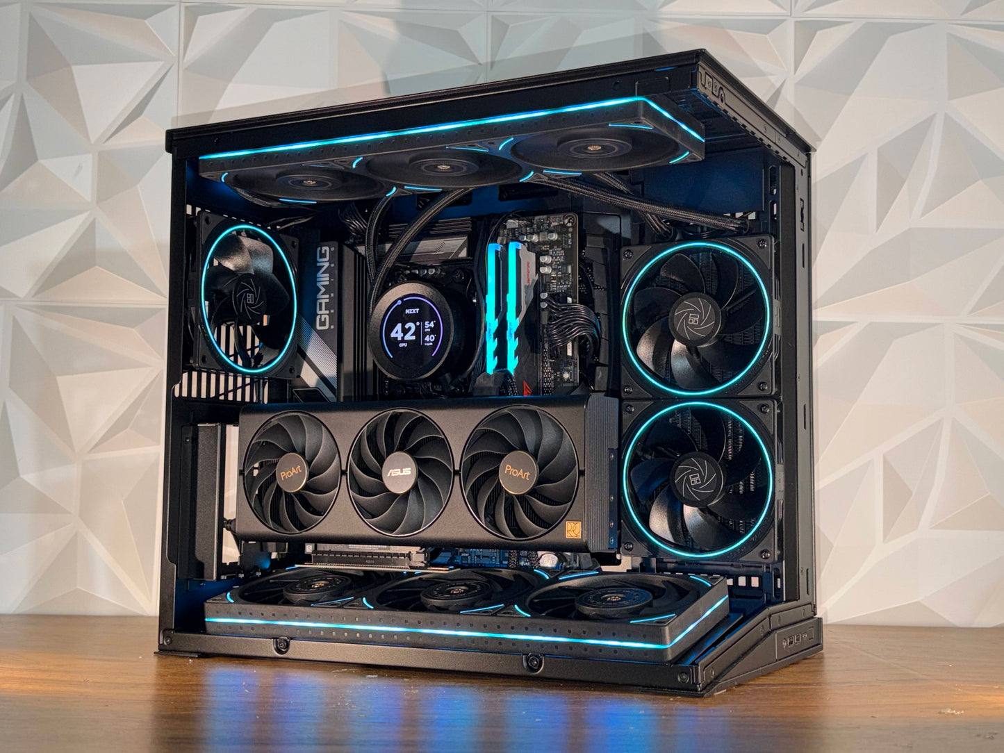 🌑⚡ "OBSIDIAN NOVA" — Ryzen 7 9800X3D + RTX 4080 SUPER | 32GB DDR5 | 1TB Gen4 NVMe | Windows 11 Pro ⚡🌑