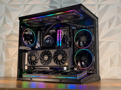 🌑⚡ "OBSIDIAN NOVA" — Ryzen 7 9800X3D + RTX 4080 SUPER | 32GB DDR5 | 1TB Gen4 NVMe | Windows 11 Pro ⚡🌑