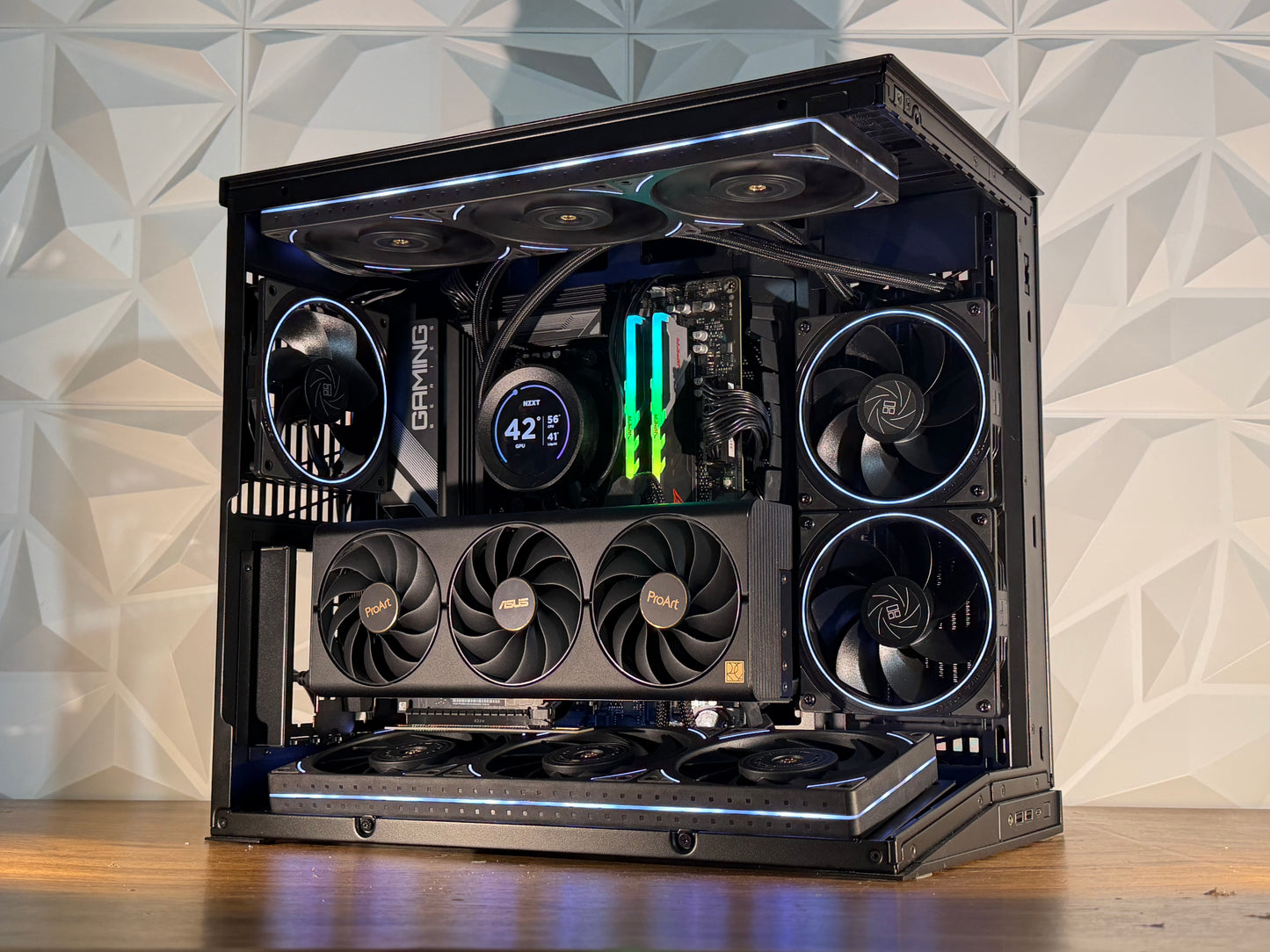 🌑⚡ "OBSIDIAN NOVA" — Ryzen 7 9800X3D + RTX 4080 SUPER | 32GB DDR5 | 1TB Gen4 NVMe | Windows 11 Pro ⚡🌑