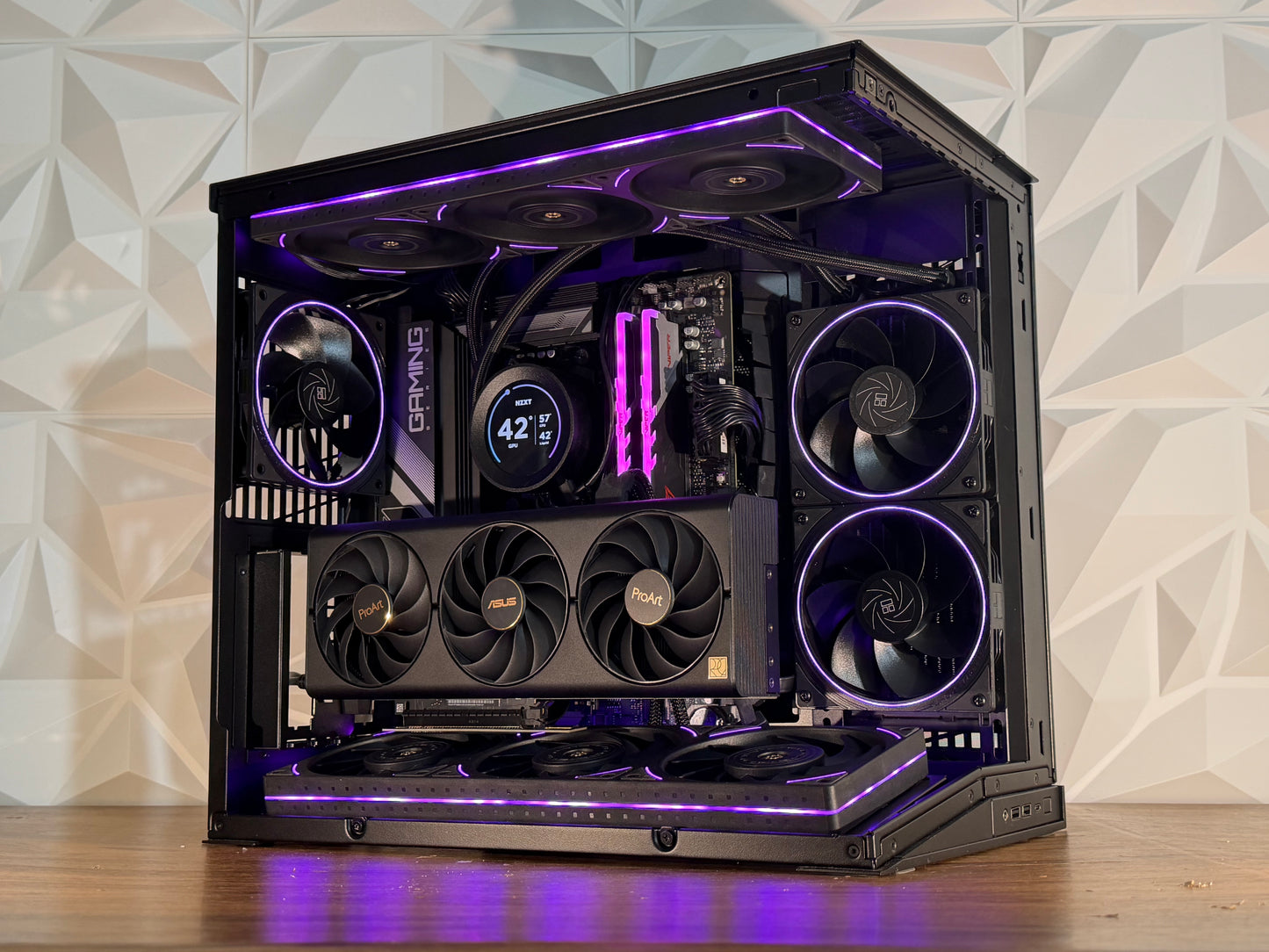 🌑⚡ "OBSIDIAN NOVA" — Ryzen 7 9800X3D + RTX 4080 SUPER | 32GB DDR5 | 1TB Gen4 NVMe | Windows 11 Pro ⚡🌑