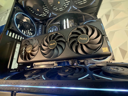 🌑⚡ "OBSIDIAN NOVA" — Ryzen 7 9800X3D + RTX 4080 SUPER | 32GB DDR5 | 1TB Gen4 NVMe | Windows 11 Pro ⚡🌑