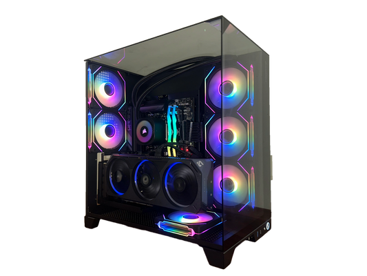 🔥"The Obsidian Core" RTX 5070 | Ryzen 7800X3D | 32GB DDR5 | 2TB | Showcase RGB Build