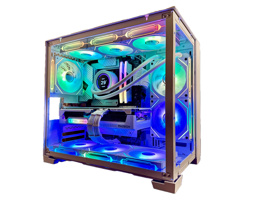 ❄️Whiteout 4K PC– Radeon 9070XT |i7-13700K | Z790 | 32GB DDR5 | 2TB Gen4
