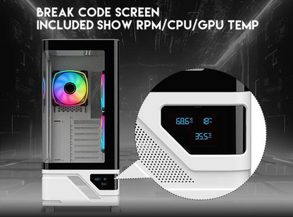 🌈❄️ “AURORA CUBE” | Ryzen 5 7600X3D + RTX 5070 | DDR5 | 1TB SSD | Windows 11 Pro ❄️🌈