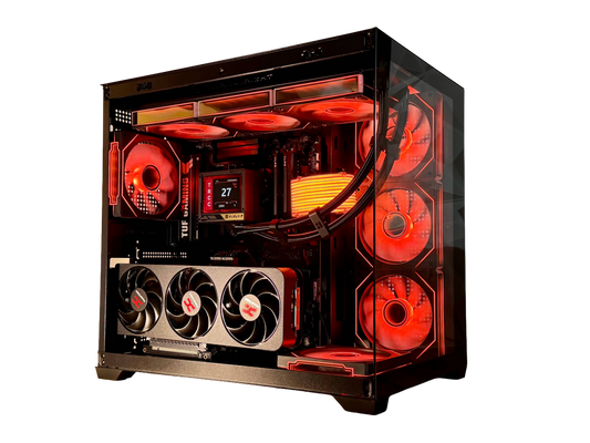🔥Fireflare Phantom - Ryzen 9 7900X + RX 9070 XT | 32GB DDR5 | 1TB NVMe | LCD AIO | Windows 11 Pro 🔥