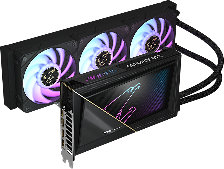 GIGABYTE AORUS Waterforce Xtreme GeForce RTX 5090 32GB GDDR7
