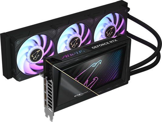 GIGABYTE AORUS Waterforce Xtreme GeForce RTX 5090 32GB GDDR7